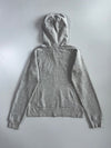 Roots Full Zip Logo Hoodie – Grey Melange (S)