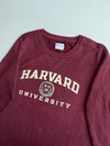 Champion | Harvard University Maroon Crewneck Sweatshirt | (S)