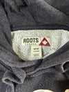 Roots Canada Black Graphic Hoodie (L)