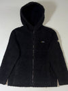 National Geographic Black Sherpa Hooded Jacket (S)