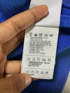 Nike Grey & Royal Blue Fleece-Lined Hooded Track Jacket (M)