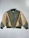 Vintage Western Premium Original Sued Leather Jacket (L/XL)