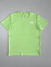 The North Face Lime Green Logo Performance T-Shirt(XS)