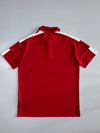Adidas Squadra 21 Aeroready 3-Stripes Football Polo T-Shirt  Red/White (L)