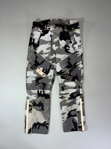 Oceanic Racewear Urban Camo Motorcycle Pants – Cordura & 3M Reflective  (W:38) (L:43)