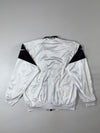 Vintage 90s Nike USA Taped Sleeve White Black Track Jacket (L)