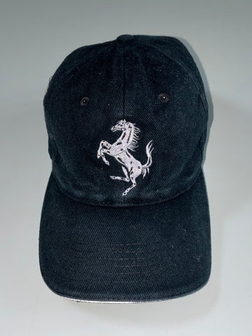 Ferrari Prancing Horse Black Cap (Adjustable)