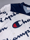 Champion All-Over Script Logo Long Sleeve Hockey Jersey (2XL)