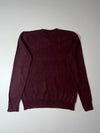 Carhartt WIP Burgundy Knit Crewneck Sweater (M)