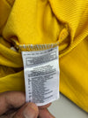 Adidas Originals Trefoil 3-Stripes Yellow Full-Zip Track Jacket(XL)