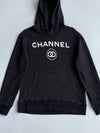 Channel  Graphic Printed Hoodie (S/M)