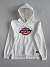 Dickies | White Big Logo Hoodie(S)