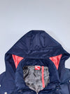 Puma Navy Blue Hooded Puffer Jacket  (S)