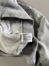 U.S. Polo Assn. Women's Grey Zip Hoodie – Pink Hood Lining – (S)