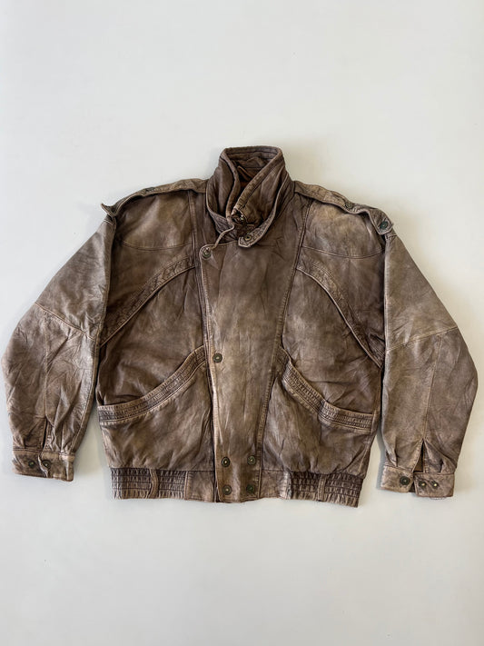 !                                                                                                                                                                                                           Ultra Premium Original Leather Jacket (RARE) (L/XL)