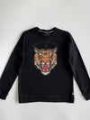 Philipp Plein Homme Rhinestone Tiger Crewneck Sweatshirt (S)