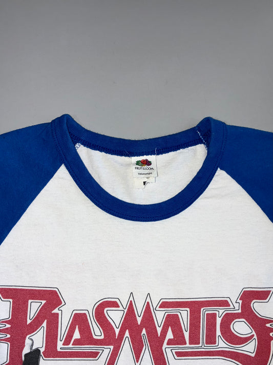 Vintage Fruit of the Loom Plasmatics Wendy O. Williams Coup d’État 1984 Revolutionary Rock N Roll Long Sleeve T-Shirt (M)