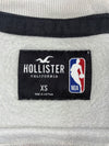 Hollister x NBA Los Angeles Lakers Crewneck Sweatshirt White (S/M)