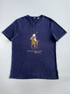 Polo Ralph Lauren Polo Bear Equestrian Navy Custom Slim Fit T-Shirt (L)