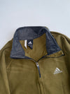 Adidas | Olive Climb365 1/4 Zip Fleece | (M)