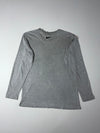 Nike Air Graphic Long Sleeve Tee – Heather Grey/Blue (L)