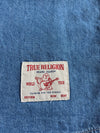 True Religion Medium Wash Denim Button-Up Shirt (S)