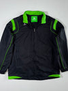 Erima Black & Neon Green Track Jacket – (XL)