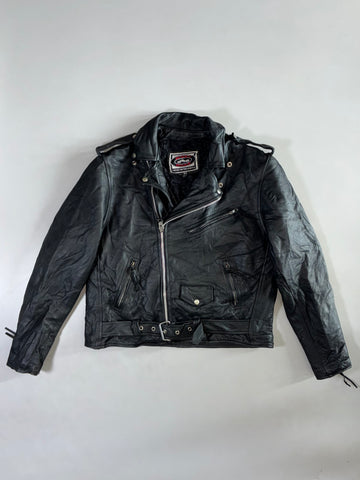River Road Belted Biker Jacket (L/XL)