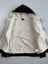 Big Train Jeans Black Sherpa-Lined Zip-Up Hoodie(M)