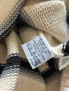 Polo Ralph Lauren Cream Striped Crewneck Sweater (L/XL)