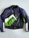 DRI Riders Genuine Leather Racing Jacket with CE Protection (M)