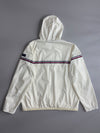 Tommy Hilfiger | Off-White Striped Hooded Jacket (XXL)