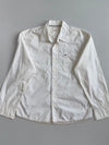 Hilfiger Denim White Contrast Stitch Button-Up Shirt (L)
