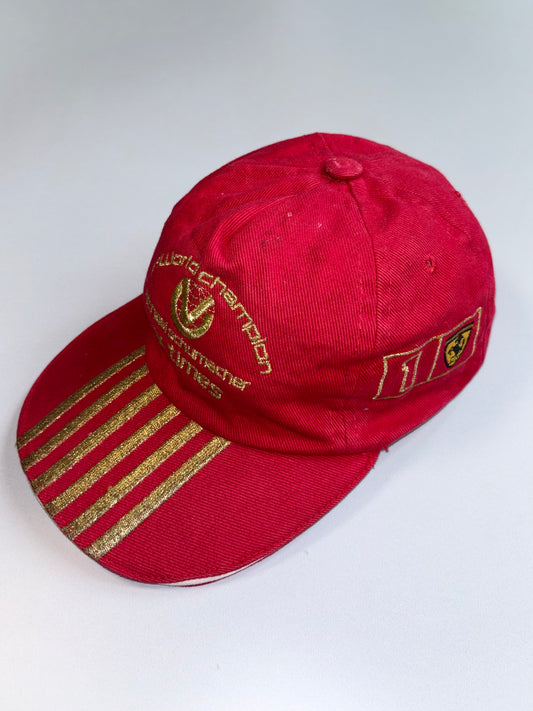 Michael Schumacher F1 Six Times World Champion Cap (Adjustable)