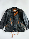 Di Capra International Two-Tone Leather Jacket (Xl)
