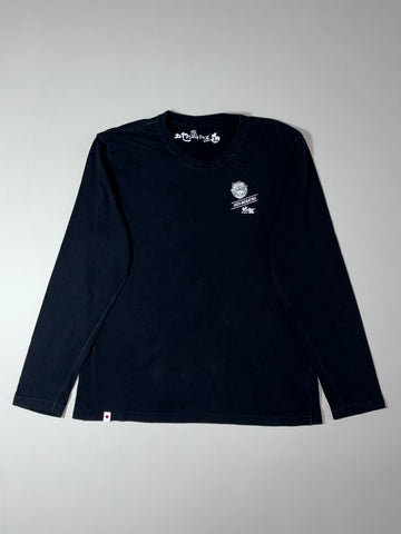 Jizo-Bosatsu | Black Graphic Long-sleeve (L)
