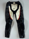 Dainese Tricolor Racing Leather Suit (Knee Padded / Back Hump) (Jacket Size :XS) (W:28|L:37)