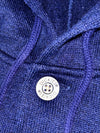Dickies Navy & Grey Varsity Hoodie Jacket – Button-Up, (L)