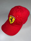 Ferrari Official Licensed Product Red Cap Scuderia Shield (Adjustable)