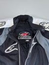 Alpinestars Black & White Technical Racing Jacket Padded (M)