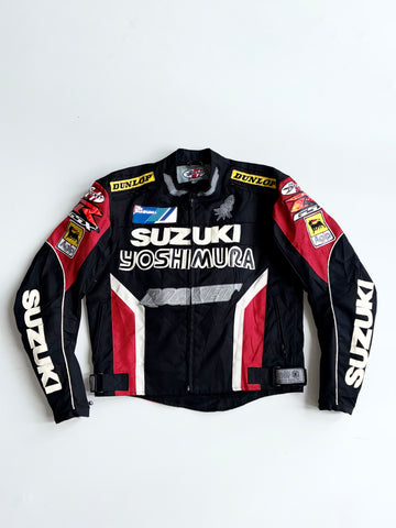 Vintage Joe Rocket Suzuki Yoshimura GSX-R Racing Jacket PADDED (S)