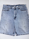 Levi’s 550 Relaxed Fit Denim Shorts – Light Blue Wash (W:38) (L:24)