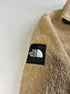 The North Face Sherpa Fleece Full-Zip Jacket with Patches (L)