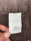 Vintage Carhartt B136 Dark Brown Double Knee Loose Original Fit Carpenter Pants (W:34 |L:42)