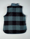 Carhartt Reversible Quilted Vest – Navy / Buffalo Plaid Flannel (S)