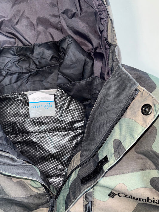 Columbia Original Military Hooded Jacket / Removable lining (XL)
