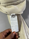 Vintage FILA Cream Fleece Full-Zip Jacket (M)