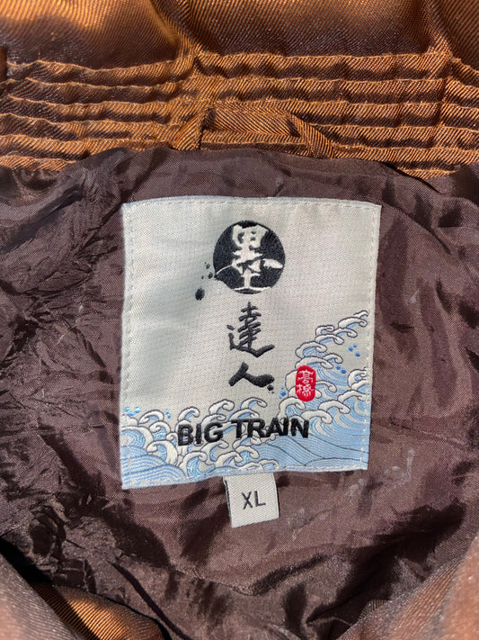 Big Train | Tan Western  Puffer Jacket (XL)