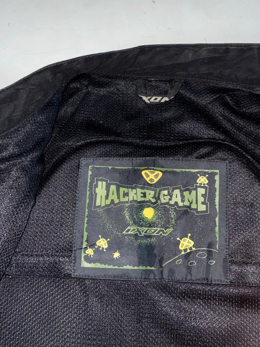 Ixon “Hacker Game” Mesh Motorcycle Riding Jacket – Black (XL)
