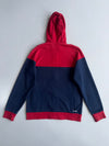 Adidas | Navy Red Full-Zip Hoodie | (M)